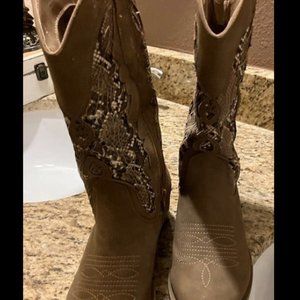 Brown Cowgirl Boots